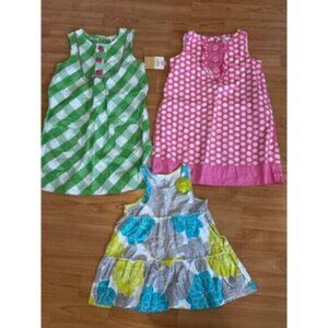NEW & EUC Carters & Savannah girls size 6 3-dress BUNDLE